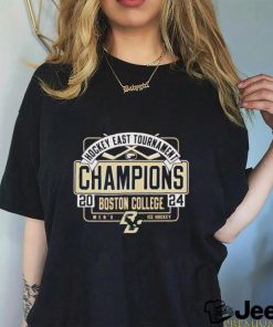 Boston College Eagles Blue 84 Unisex 2024 Hockey East Men’s Tournament Champions Shirt