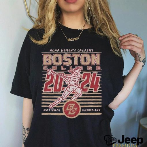 Boston College Women’s Lacrosse 2024 National Champions Tee Shirt