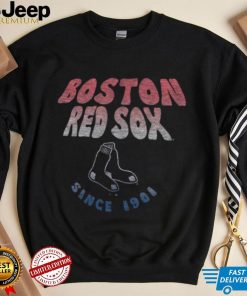 Boston Red Sox Blue Harmony Ava Raglan T Shirt