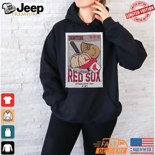 Boston Red Sox Levelwear Uphill Cooperstown Collection Core Logo Shirt