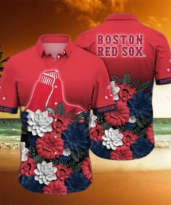 Boston Red Sox MLB Flower Hawaii Shirt And Tshirt For Fans