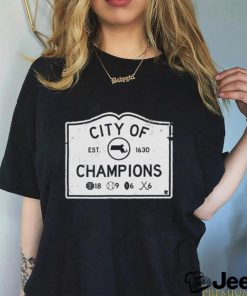 Boston Sports City of Champions shirt