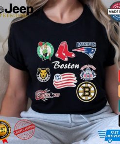 Boston Sports Teams 2024 Vintage Logo Shirt