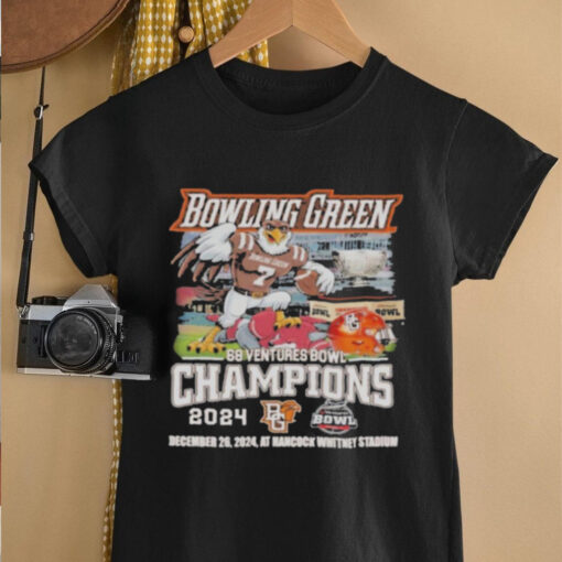 Bowling Green 68 Ventures Bowl Champions 2024 T shirts