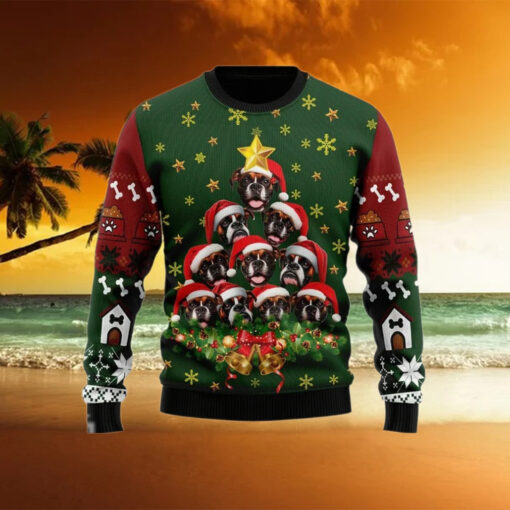 Boxer Christmas Sweater