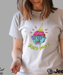 Boys Drool Ice Cream Brain T Shirt