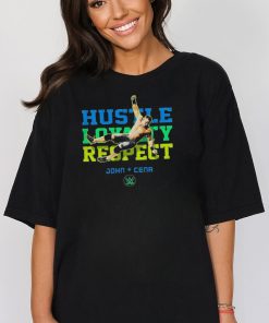 Boys John Cena Shirt Hustle, Loyalty & Respect Superstar Tee