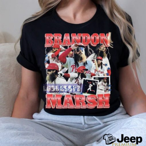 Brandon March 90s Vintage Baseball Tshirt