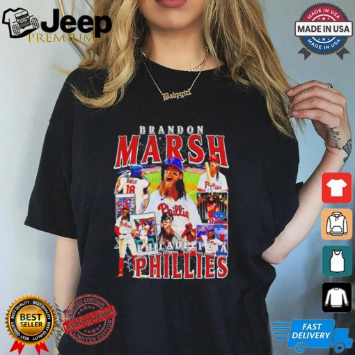 Brandon Marsh Philadelphia Phillies baseball graphic poster shirt