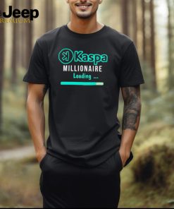 Braver Crypto Kaspa Millionaire Loading shirt