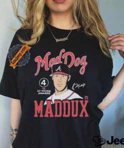 Braves Greg Maddux NL CY Young Award Signature Shirt