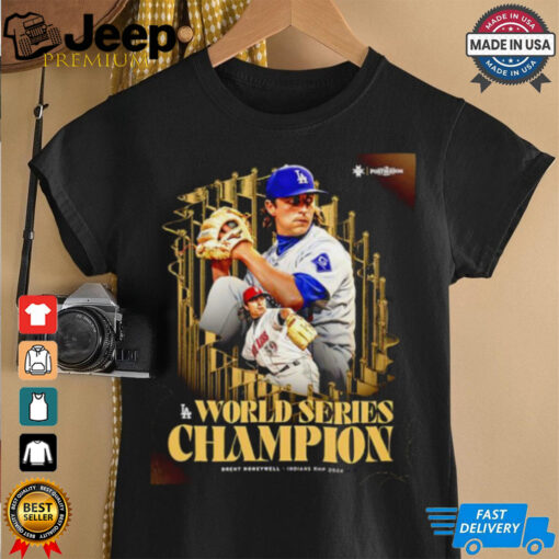 Brent Honeywell Jr. LA Dodgers 2024 World Series Champions shirt