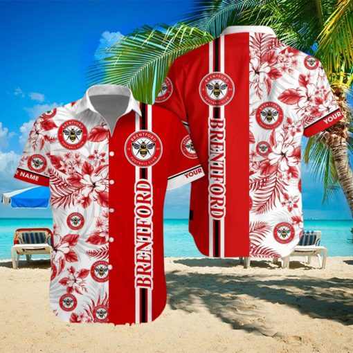 Brentford FC Personalized Full Printing Unisex Hawaiian Shirt