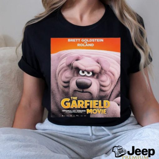 Brett Goldstein As Roland In The Garfield Movie Official Poster Shirt