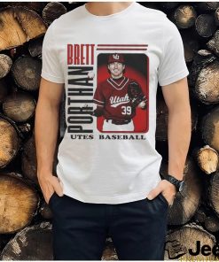 Brett Porthan Utah Utes baseball shirt