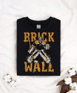 Brick Wall Boston Hockey Shirt