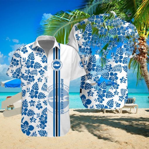 Brighton & Hove Albion Football Club Full Print Classic Hawaiian Shirt