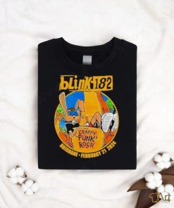 Brisbane Entertainment Crappy Punk Rock Centre Blink 182 Brisbane Australia Tour 2024 shirt