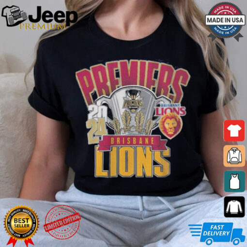 Brisbane Lions 2024 Premiers Australian Football League shirt