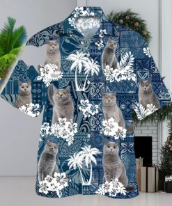 British Shorthair Hawaiian Shirt Cat Aloha Shirt For Men Women Beach