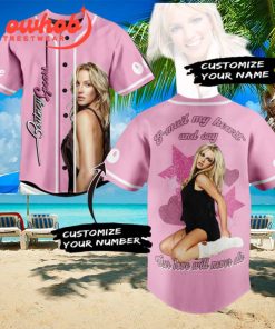 Britney Spears Valentine Personalized Baseball Jersey