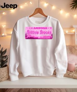 Brittnie Brooks BB AZ License Plate Shirt
