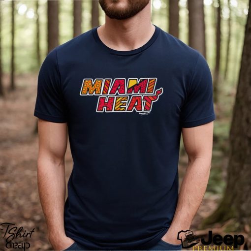 Britto X Miami Heat logo shirt