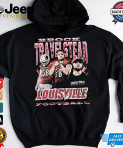 Brock Travelstead Louisville Cardinals Football 90s Graphic t shirt