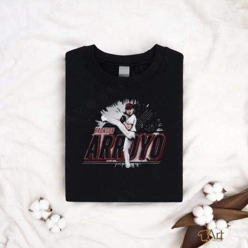 Bronson Arroyo Baseball Player Hall Of Heroes Signature T shirt