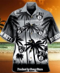 Brooklyn Nets National Basketball Association Hawaiian Set Pattern