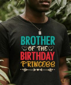 Brother of the birthday princess t shirt