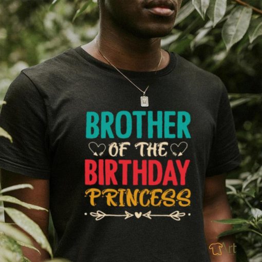 Brother of the birthday princess t shirt