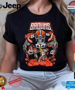 Browns football mascot shirt