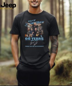 Bruce Springsteen 60 Years 1964 2024 Thank You For The Memories T Shirt