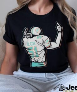 Bryan cox 51 miamI dolphins middle finger 2 little birds T Shirt