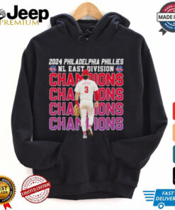 Bryce Harper Philadelphia Phillies 2024 NL East Division Champions Shirt