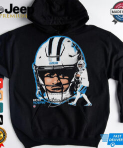 Bryce Young Carolina Panthers NFL football big head 90s graphic shirt