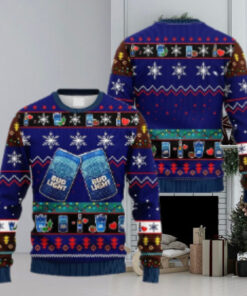 Bud Light Christmas Ugly Sweater