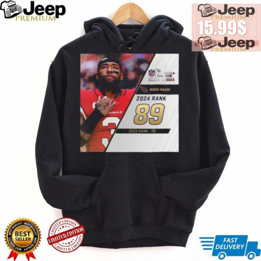 Budda Baker Rank 89 The NFL Top 100 Players Of 2024 T Shirt