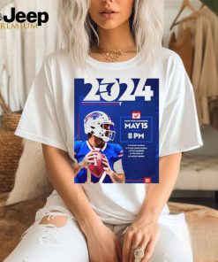 Buffalo Bills 2024 Season Schedule T Shirt