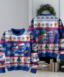 Buffalo Bills 2024 They Not Like Us Bills Christmas Ugly Sweater