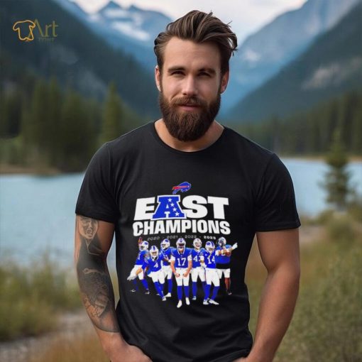 Buffalo Bills 4x AFC East champions 2020 2021 2022 2023 shirt