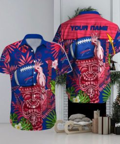 Buffalo Bills Amazon pattern Custom Name Hawaiian Shirt Best Gift For Fan