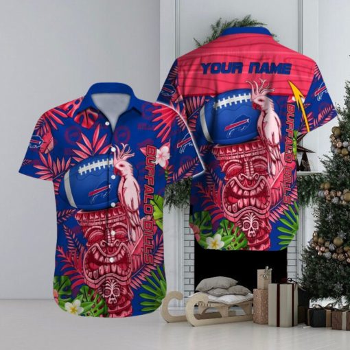 Buffalo Bills Amazon pattern Custom Name Hawaiian Shirt Best Gift For Fan