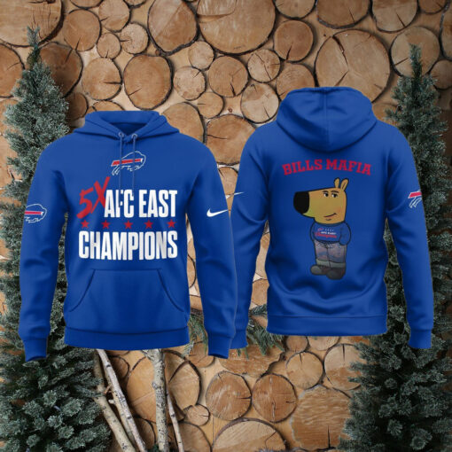 Buffalo Bills Chill Guy 2024 AFC East Division Champions Hoodie Set1