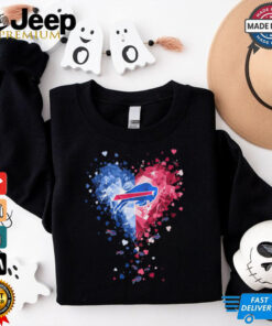 Buffalo Bills Crystal Heart Shirt