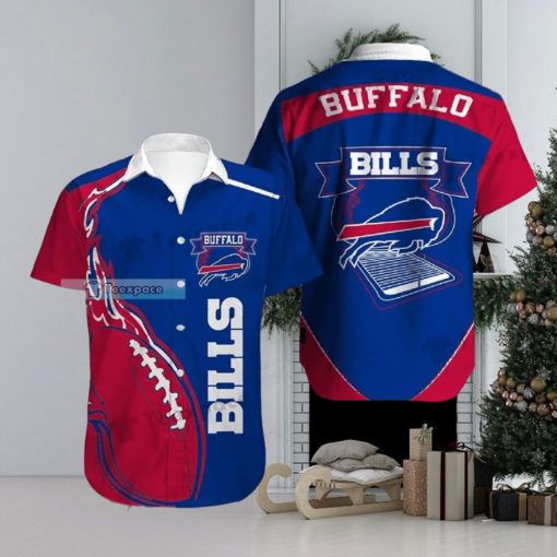 Buffalo Bills Flaming Ball Hawaiian Shirt