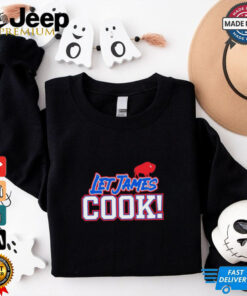 Buffalo Bills Football shirt let James Cook 2024