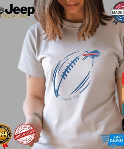 Buffalo Bills G III 4Her by Carl Banks Subtle Football Fitted T Shirt