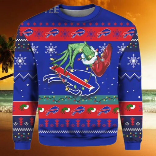 Buffalo Bills Grinch Christmas Sweater